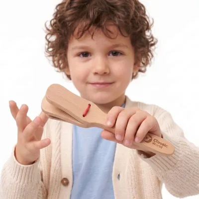 Produktbild von Klassisches World Edu Musikinstrument Kastagnetten für Kinder