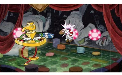 Produktbild von Cuphead - Nintendo Switch Spiel, Run and Gun, Bosskämpfe, 1930er Cartoon-Stil