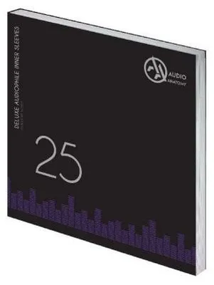 Produktbild von Deluxe Schallplatten Innenhüllen Antistatisch Weiß 90 gr - 25 Stück
