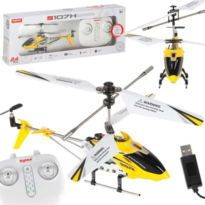 Image de Creative Corner SYMA S107H hélicoptère RC 2.4GHz RTF jaune