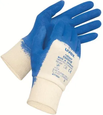 Immagine prodotto di guanto di sicurezza uvex rubipor XS5001B blu taglia 8