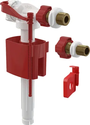 Produktbild von Alcadrain Füllventil A160UNI Zulauf seitlich, Metallgewinde, universal 1/2" und 3/8"