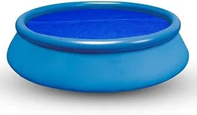 Productafbeelding van Zonnefolie Zwembad - Afdekzeil Pool - Zwembad Verwarmen - UV-gestabiliseerd - Ø 300-320m - Blauw