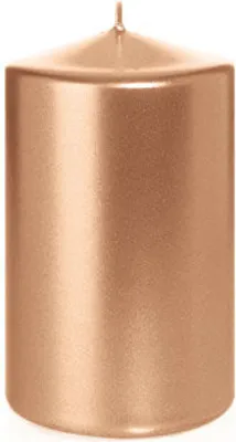 Produktbild von Stumpenkerzen Rosegold Ø 58 x 100 mm, 16 Stück