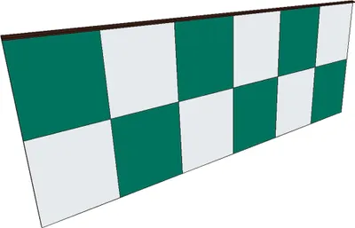 Produktbild von Sport-Thieme Boulderwand-Bausatz "Outdoor Sport", Höhe 2,98 m, 744 cm, Ohne Überhang