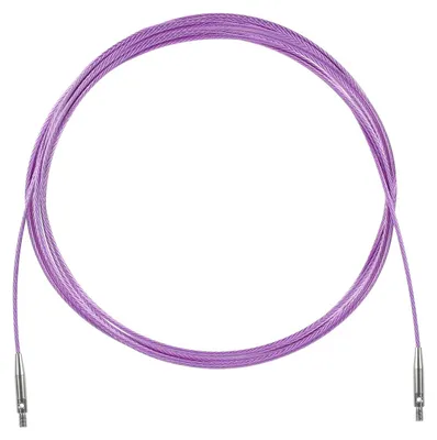 Produktbild von Rundstricknadelkabel aus Edelstahl, 80 cm