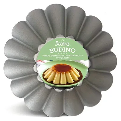 Produktbild von Decora 0075028 ANTIHAFT-KUCHENFORM PUDDING Ø 20 X H 7 CM, Grau