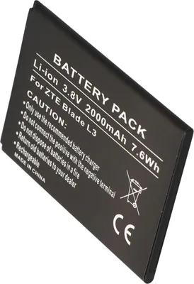 Produktbild von ZTE Blade L3 Akku Li3820T43P3h785439 Nachbau Akku von AccuCell