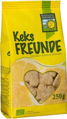 Produktbild von Bohlsener Mühle KeksFreunde Zitrone -- 250g
