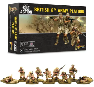 Britische 8. Armee, 30 Infanterie, 1:56, WWII