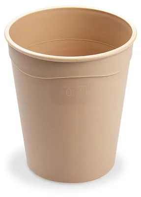 Produktbild von 10x Mehrweg Heißgetränkebecher Kaffeebecher Glühweinbecher Eichstrich 200ml Ø 80mm