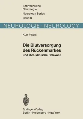 Produktbild von Die Blutversorgung des Rückenmarkes und ihre klinische Relevanz