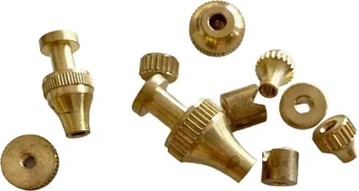 Image de Écrous de Régulation en Laiton 3 Pièces Guide pour Horloge avec Pendule