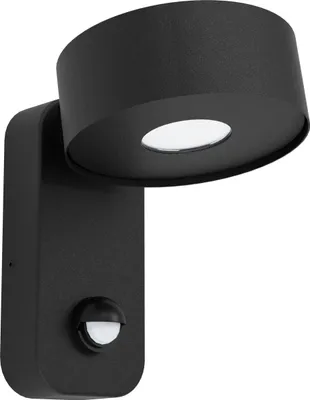 Produktbild von PALOSCO Wand-/Deckenleuchte Lampe Beleuchtung - L11,5 x H17 x AL15,5 cm - schwarz - 4,9W inkl. - IP44
