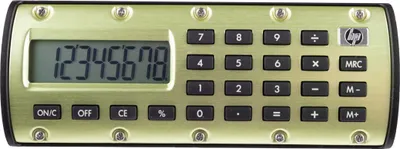Produktbild von HP Quick Calc Taschenrechner in grün