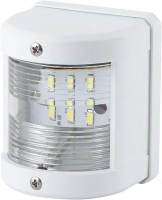 Image de Feu de navigation à LED à 135 degrés pour yachts, bateaux de pêche et bateaux de croisière, 25 W, IP66, blanc, LED.