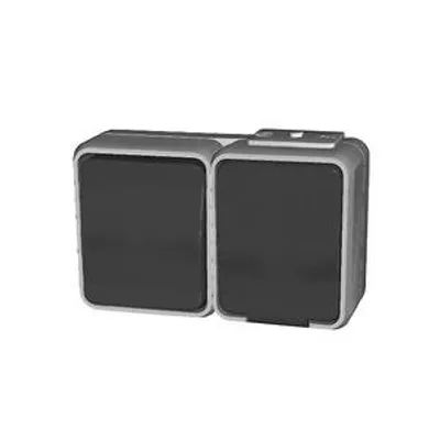 Produktbild von Schneider Electric Kombination 458639 waager. AquaTop licht/basaltgrau