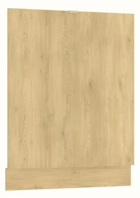 Produktbild von Küchenunterschrank 60 cm - Cremona-Eiche - Die Geschirrspülerfront - Sockel im Set enthalten - Höhe 71,3 cm