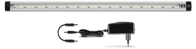 LED-Unterbauleuchte, 5,5 W, 430 lm, Sensor, 500 mm, silber