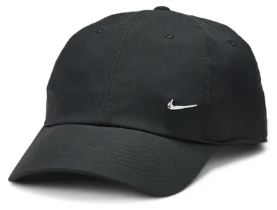 Produktbild von Nike, Nike Dri-Fit Club, Hut Mit Visier, Schwarz/Metallisches Silber, M/L, Unise