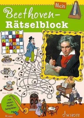 Produktbild von Mein Beethoven-Rätselblock