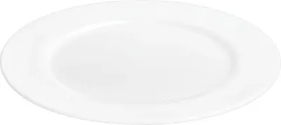Zdjęcie produktu dla Talerz obiadowy Wilmax 25,5 cm, porcelanowy, biały WL-991180/A