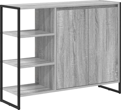 Image de Meuble d'appoint Gris Sonoma 96,5 x 30 x 75 cm