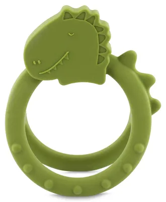 Productafbeelding van Trixie sensorische bijtring voor baby's, siliconen, Mr. Dino, bijtspeelgoed