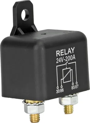 Produktbild von Relé pro startování automobilu,Relé 24V 200A,Normálně otevřené relé,Relé NO Start,Vysokoproudé relé,Relé startéru vozidla