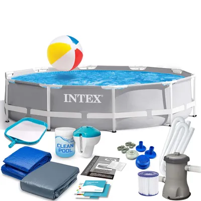 Obrázok produktu pre Basen ogrodowy stelażowy 305 x 76 cm zestaw 15w1 INTEX 26702