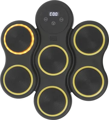Produktbild von Musik Boxziel - Elektronisches Boxtraining Pad - Smartes Boxziel mit Bluetooth - Reaktionstraining - Heimtraining - Stressabbau