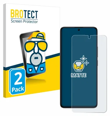 Produktbild von 2x BROTECT Schutzfolie für Xiaomi Redmi Note 13 Pro 4G Displayschutz Displayschutzfolie Folie Matt Entspiegelungsfolie