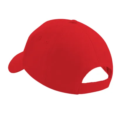 Image de Casquette de baseball unie Beechfield 5 Panel Ultimate RW202 (taille unique) (Rouge)