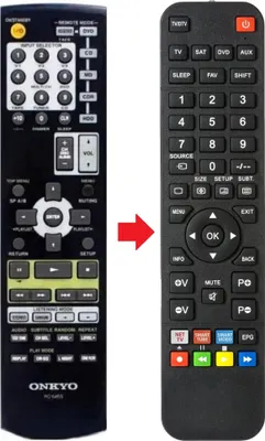 Produktbild von Fernbedienung geeignet für ONKYO RC-646S