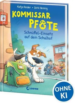 Produktbild von Kommissar Pfote (Band 3) - Schnüffel-Einsatz auf dem Schulhof