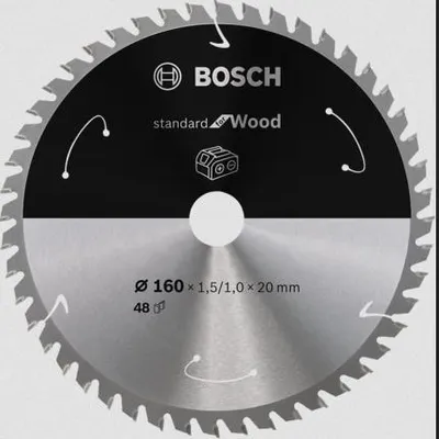 Produktbild von PRO Wood cordless Kreissägeblatt, 160 x 1,5 x 20 mm, T48