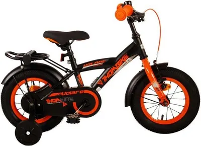 Produktbild von Volare Thombike Kinderfahrrad - Jungen - 12 Zoll - Schwarz Orange