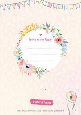 Image de Spring in eine Pfütze! 3er-Set Schulhefte, liniert (Lineatur 25)