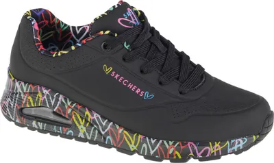 Produktbild von Skechers Uno Loving Sneaker Schwarz