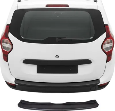 Image de Protection Seuil de Pare-chocs Arriére Pour Dacia Lodgy 2012-2024 Acrylique-Mat
