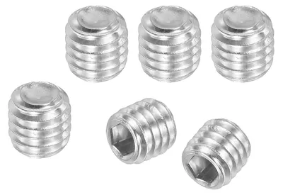 Produktbild von Set mit 100 Stück M6-Senkkopfschrauben, 6 x 4 mm, aus Edelstahl