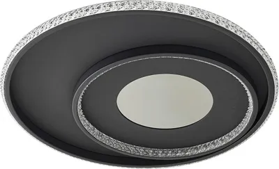 Zdjęcie produktu dla Lampa sufitowa LED Lindby Inessa, Ø 51 cm, czarny, CCT, ściemnialna