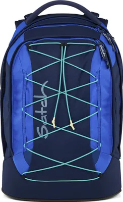 Image de Satch Pack Crossed Blue - Schulrucksack