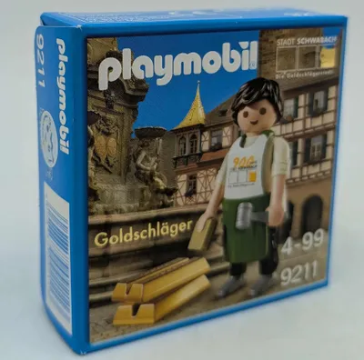 Produktbild von PLAYMOBIL 9211 Der Goldschläger Sonderfigur 900 Jahre Stadt Schwabach