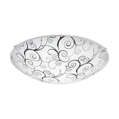Produktbild von EGLO Margitta 1, 3000 K, 950 lm, IP20, Schwarz, Transparent, Weiß