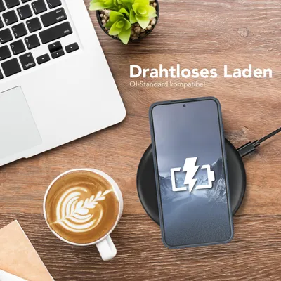Produktbild von EAZY CASE - TPU Hülle für Samsung Galaxy S24 Plus, TPU Case stoßfeste Handyhülle, weiches Cover mit Kameraschutz, Silikonhülle in Dunkelblau