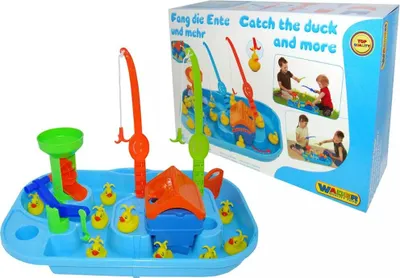 Zdjęcie produktu dla Wodery Polesie Catch the duck and more 53,5x35x22,5 cm niebieski 1450587