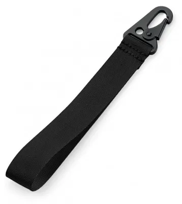 Image de Bagbase - Porte-clés personnalisable FK1167 (taille unique) (noir)