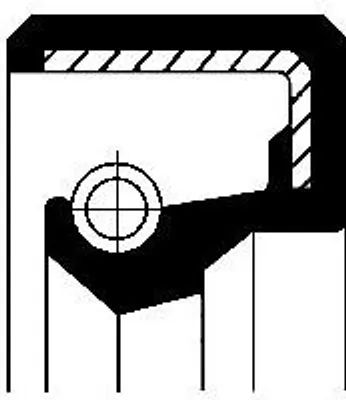Produktbild von CORTECO Dichtring 19031741B 120mm