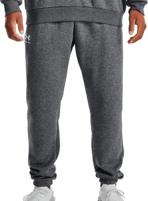Produktbild von Under Armour Men's UA Essential Fleece Joggers Pitch Gray Medium Heather/White XL Fitness Hose